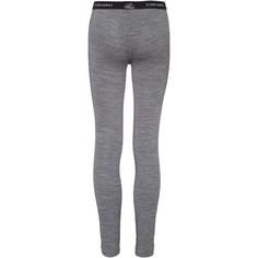 Rückansicht von Icebreaker Merino 200 OASIS Thermounterhose Kinder gritstone-heather