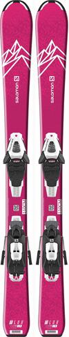 Salomon E QST LUX JR S+ C5 GW J All-Mountain Ski M&auml;dchen - pink