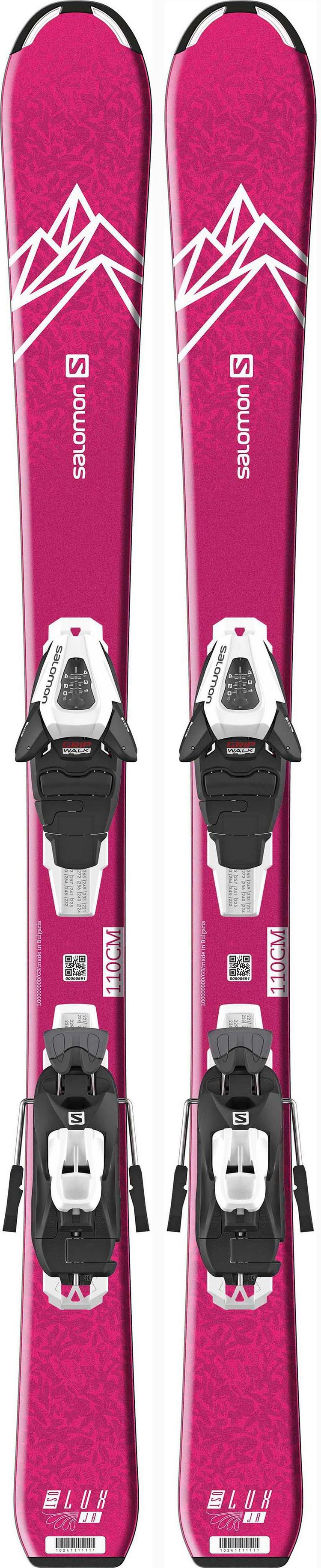 Salomon Salomon E QST LUX JR S+ C5 GW J All-Mountain Ski M&auml;dchen - pink - 0 | SportScheck