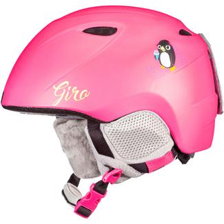Giro Slingshot Skihelm Kinder matte bright pink penguin