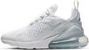Nike Air Max 270 Sneaker Kinder - white-metallic silver