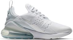 Rückansicht von Nike Air Max 270 Sneaker Kinder white-metallic silver