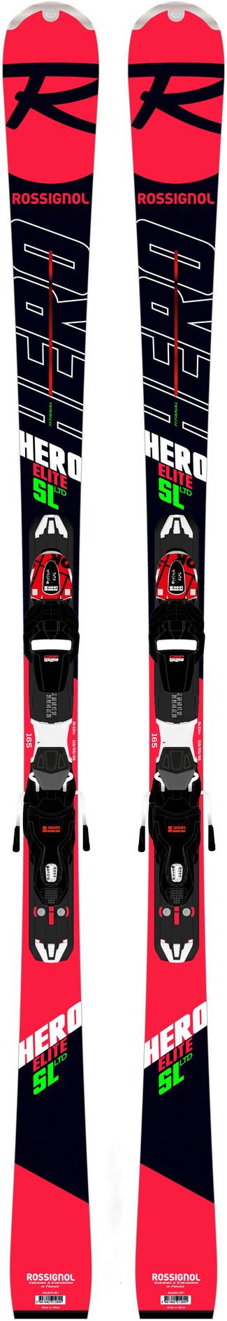 Rossignol HERO ELITE SL LTD + XPRESS 11 GW Race Carver schwarz-rot-wei&szlig;