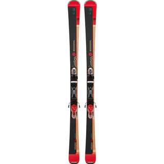 Rossignol Famous 6 + Xpress W11 GW All-Mountain Ski Damen schwarz-rot