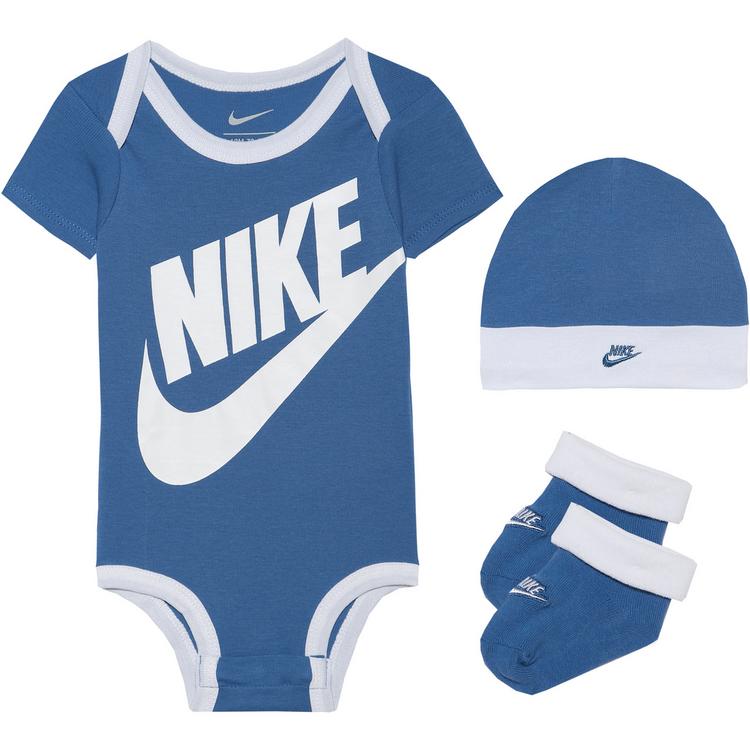 Nike Nike Baby Futura Logo Set Bodysuit Kinder - mountain-blue - 0 | SportScheck