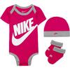 Nike Baby Futura Logo Set Bodysuit Kinder - rush pink