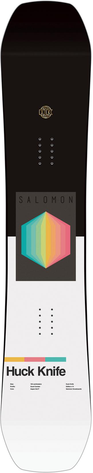 Salomon Huck Knife Freestyle Board Herren black