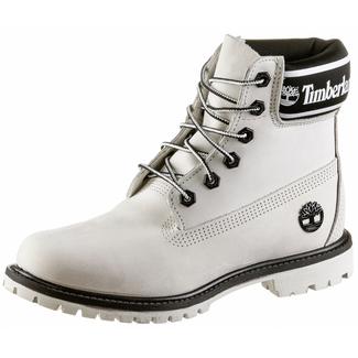 TIMBERLAND 6 Inch Stiefel Damen white nubuck