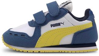 PUMA Cabana Racer SL V Inf Sneaker Kinder puma white-bright cobalt-meadowlark