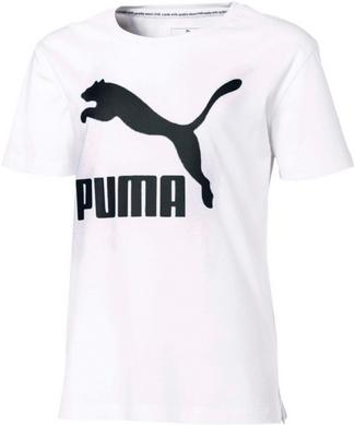 PUMA Classics Graphic Tee G T-Shirt Kinder puma white