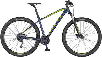 SCOTT Aspect 750 MTB Hardtail mystic blue-volt green