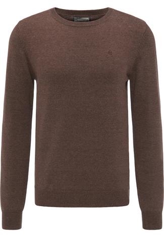 DreiMaster Strickpullover Herren braun