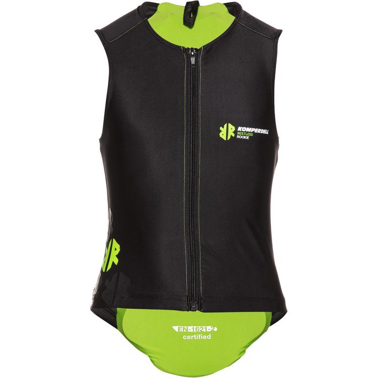 KOMPERDELL KOMPERDELL Junior Super ECO Vest Protektorenweste Kinder - schwarz-lime - 0 | SportScheck