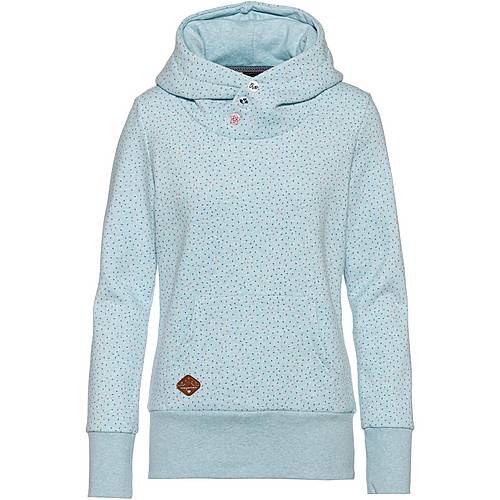Ragwear Chelsea Drop Hoodie Damen light blue im Online Shop Hoodies für Damen im Sale von Ragwear im Online Shop von