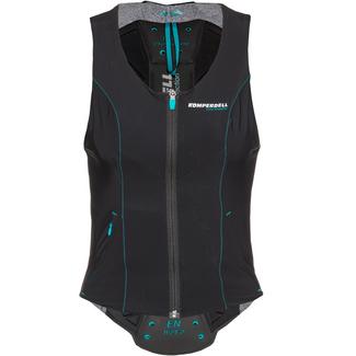 KOMPERDELL Air Vest Women Protektorenweste Damen schwarz-t&uuml;rkis