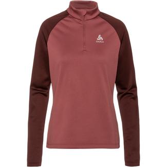 Odlo Planches Funktionsshirt Damen roan rouge-decadent chocolate