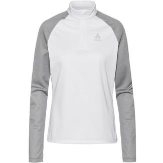 Odlo Planches Funktionsshirt Damen white-grey melange