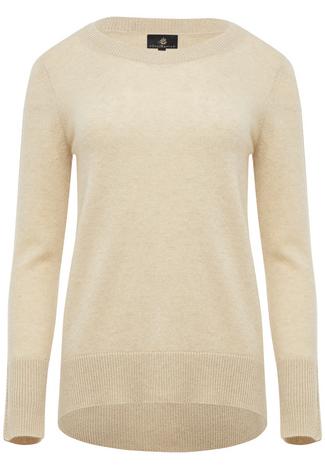 DreiMaster Strickpullover Damen sand