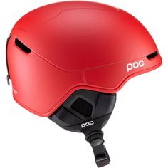 Rückansicht von POC Obex Pure Skihelm prismane red