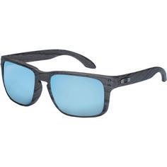 Oakley Holbrook Sonnenbrille prizm deep h2o polarized-woodgrain