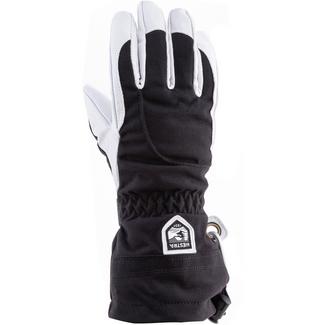 Hestra Heli Skihandschuhe Damen black-offwhite