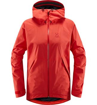 Hagl&ouml;fs Esker Jacket Hardshelljacke Damen Hibiscus Red