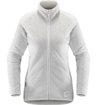 Hagl&ouml;fs Sensum Jacket Fleecejacke Damen Stone Grey