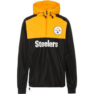 New Era Pittsburgh Steelers Windbreaker Herren black-yellow