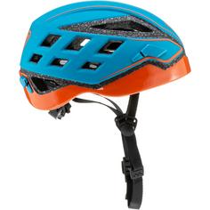 Rückansicht von Dynafit Radical Helmet Skitourenhelm methyl blue-general lee