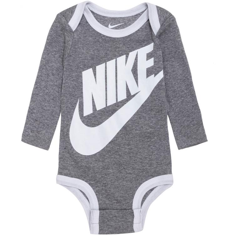 Nike Nike Baby Futura Logo Set Bodysuit Kinder - dark grey heather - 0 | SportScheck