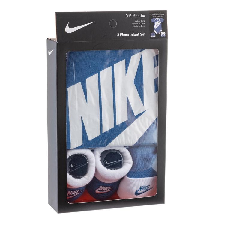 Nike Nike Baby Futura Logo Box Set Bodysuit Kinder - mountain-blue - 3 | SportScheck