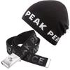 Peak Performance Set M&uuml;tze und G&uuml;rtel - black