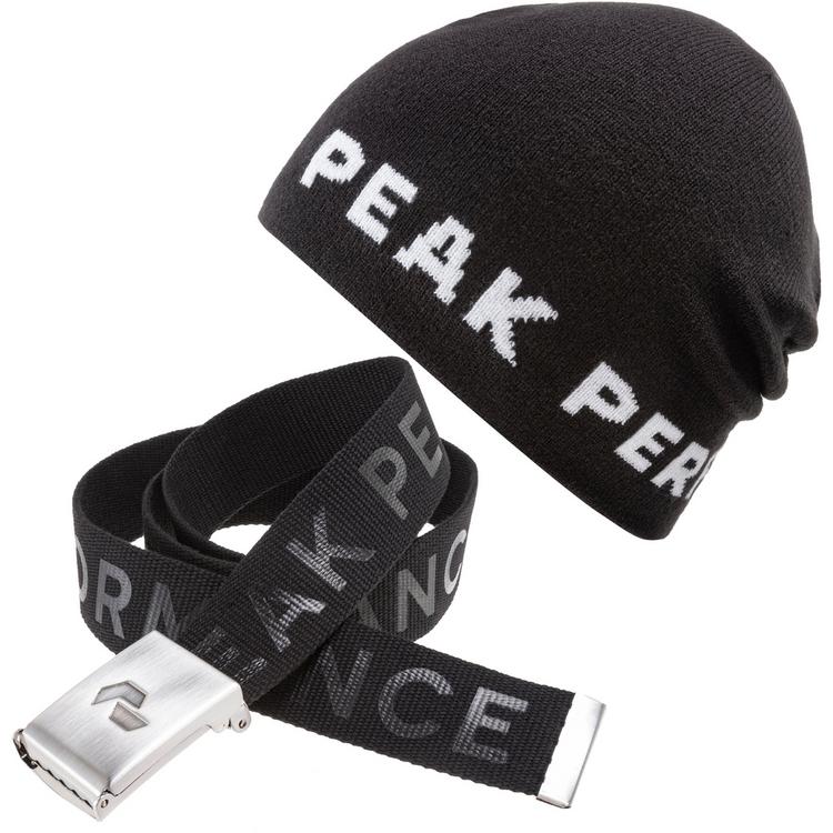 Peak Performance Peak Performance Set M&uuml;tze und G&uuml;rtel - black - 0 | SportScheck