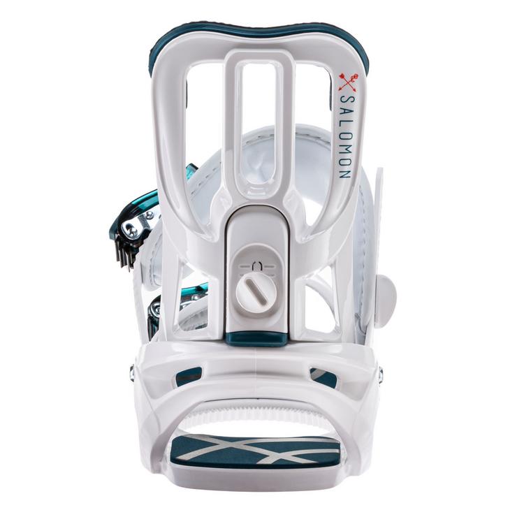 Salomon Salomon Spell Snowboardbindung Damen - white - 0 | SportScheck