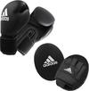 adidas Boxset Handschuhe+Pratze Handschuh - black-white