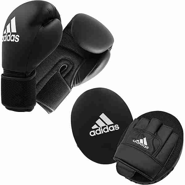 adidas Boxset Handschuhe+Pratze Boxhandschuhe black