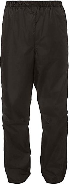 VAUDE FLUID FULL-ZIP II Regenhose Herren black