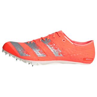 adidas Adizero Finesse Spike-Schuh Laufschuhe Herren Signal Coral / Silver Metallic / Cloud White