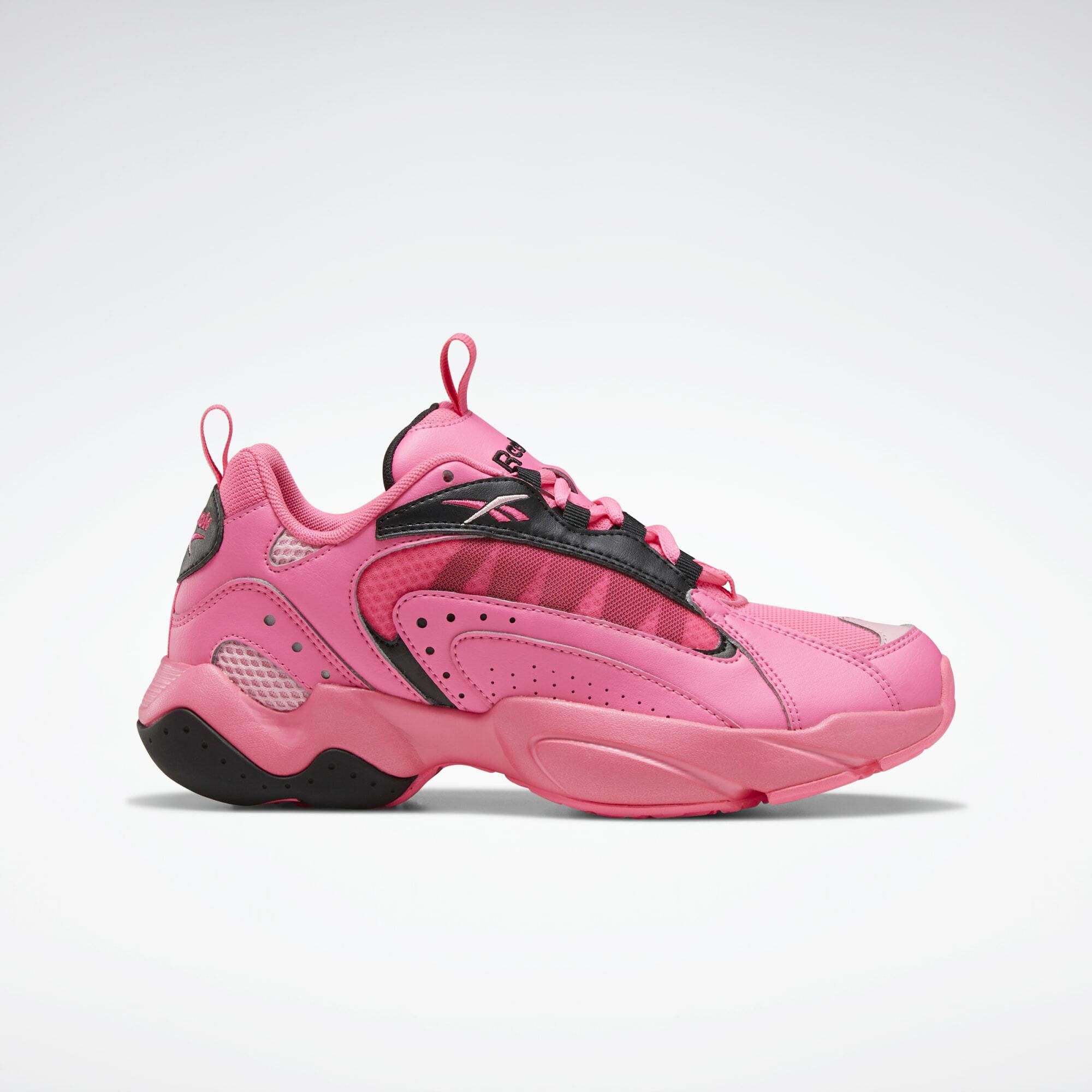 light pink reebok sneakers