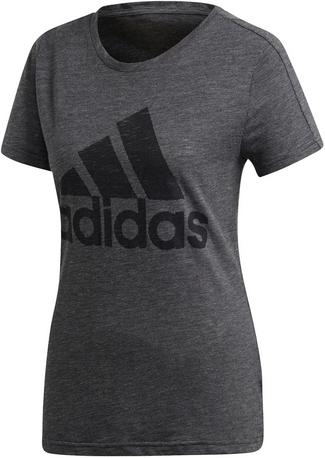 adidas Winners T-Shirt Damen black melange