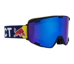 Rückansicht von Red Bull Spect Park Skibrille dark blue-blue snow