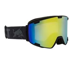 Rückansicht von Red Bull Spect Park Skibrille black-yellow snow