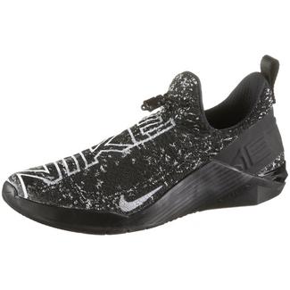 Nike Metcon Flyknit 4 Fitnessschuhe Herren black-white-black