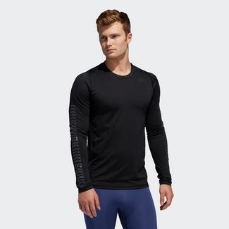 adidas Langarmshirt Herren Schwarz