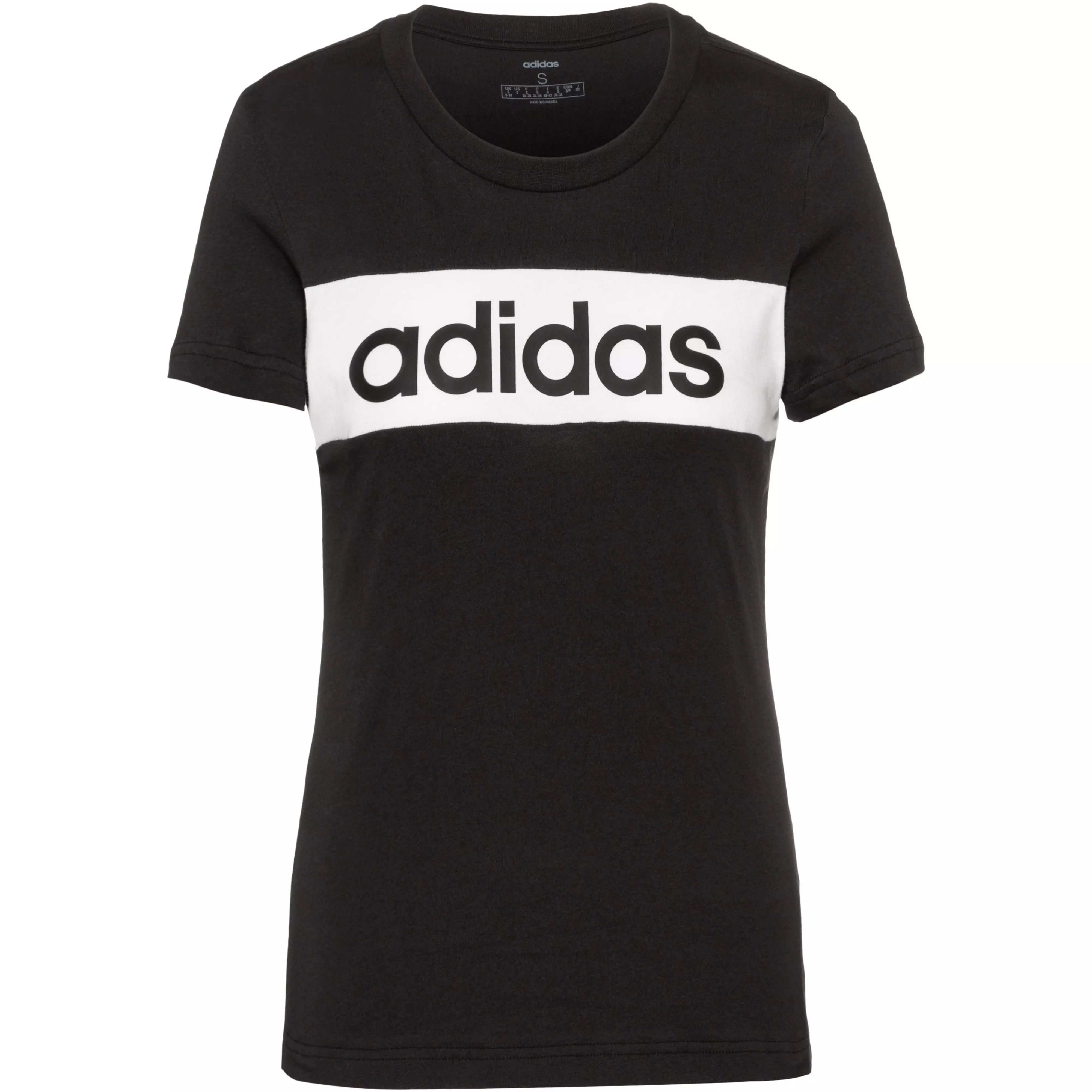 Adidas T Shirt Damen Black White Im Online Shop Von Sportscheck Kaufen