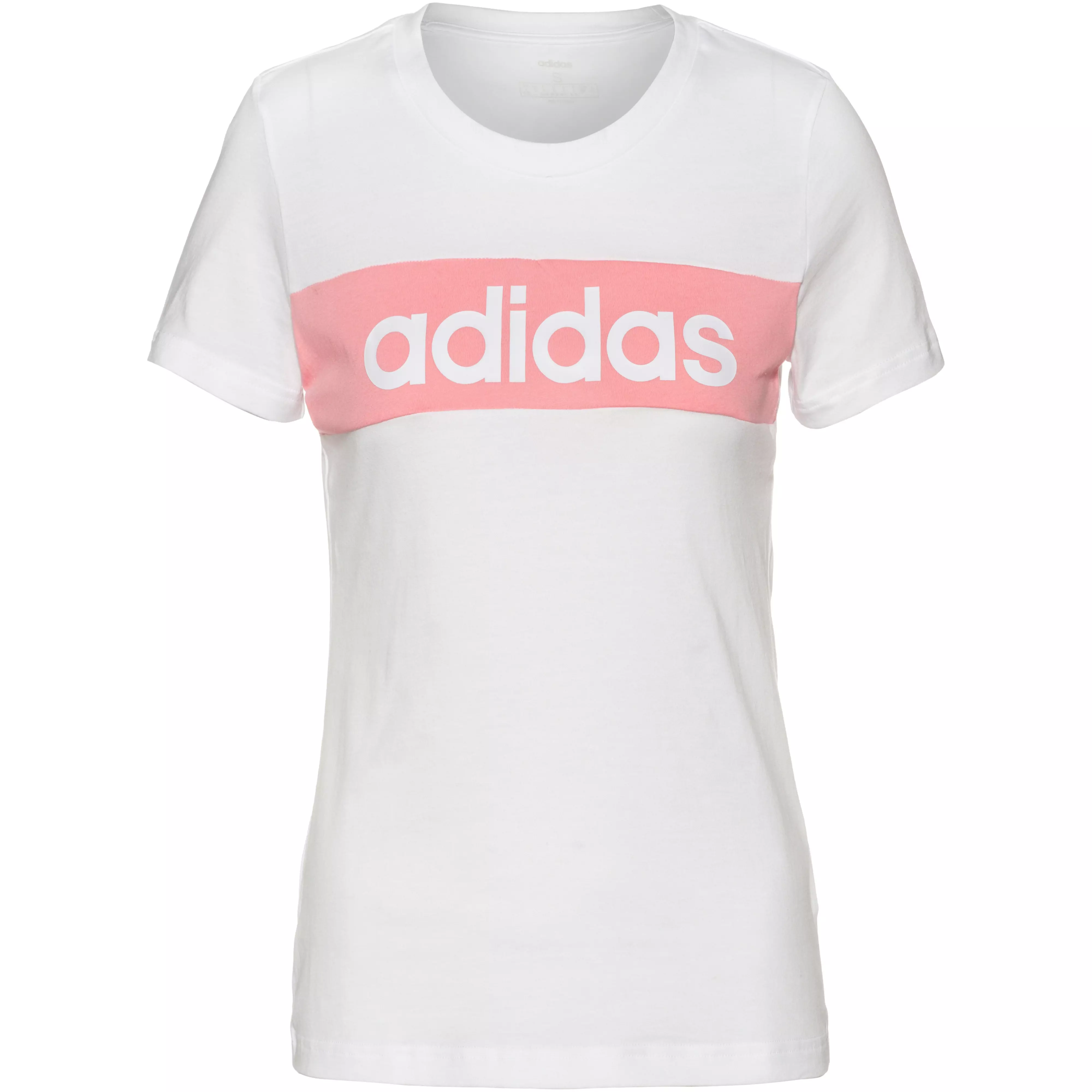 Adidas T Shirt Damen White Glory Pink Im Online Shop Von Sportscheck Kaufen