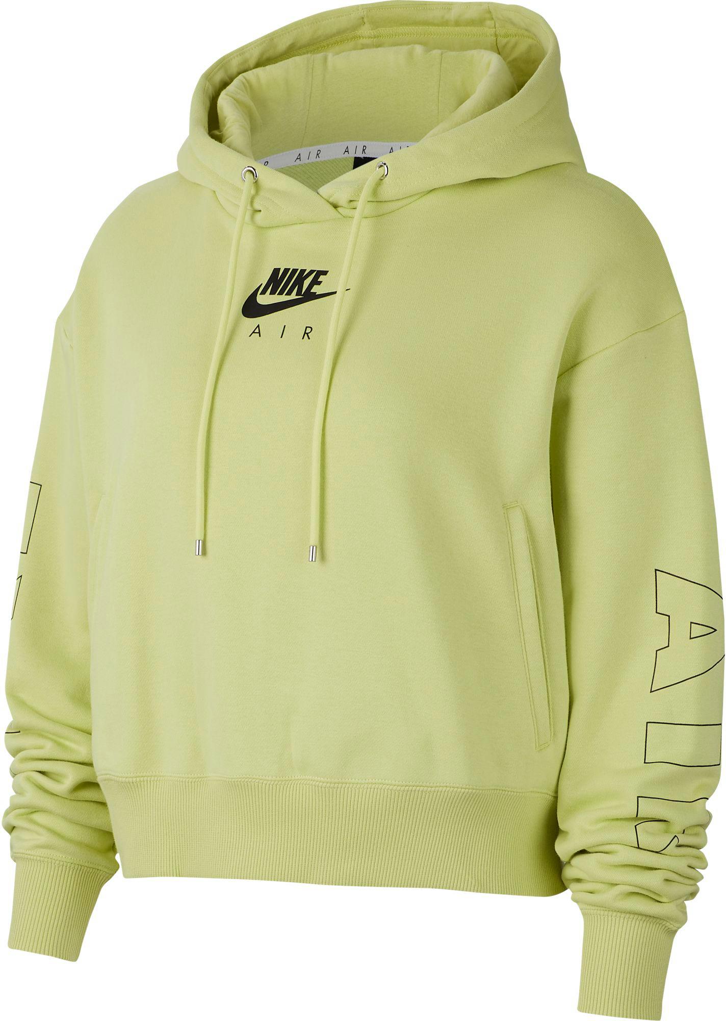 Nike Air Hoodie Damen Limelight Ice Silver Im Online Shop Von Sportscheck Kaufen