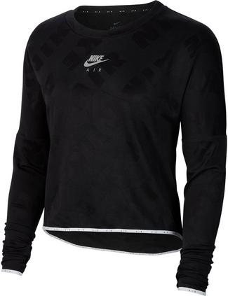 Nike Air Funktionsshirt Damen black-reflective silver