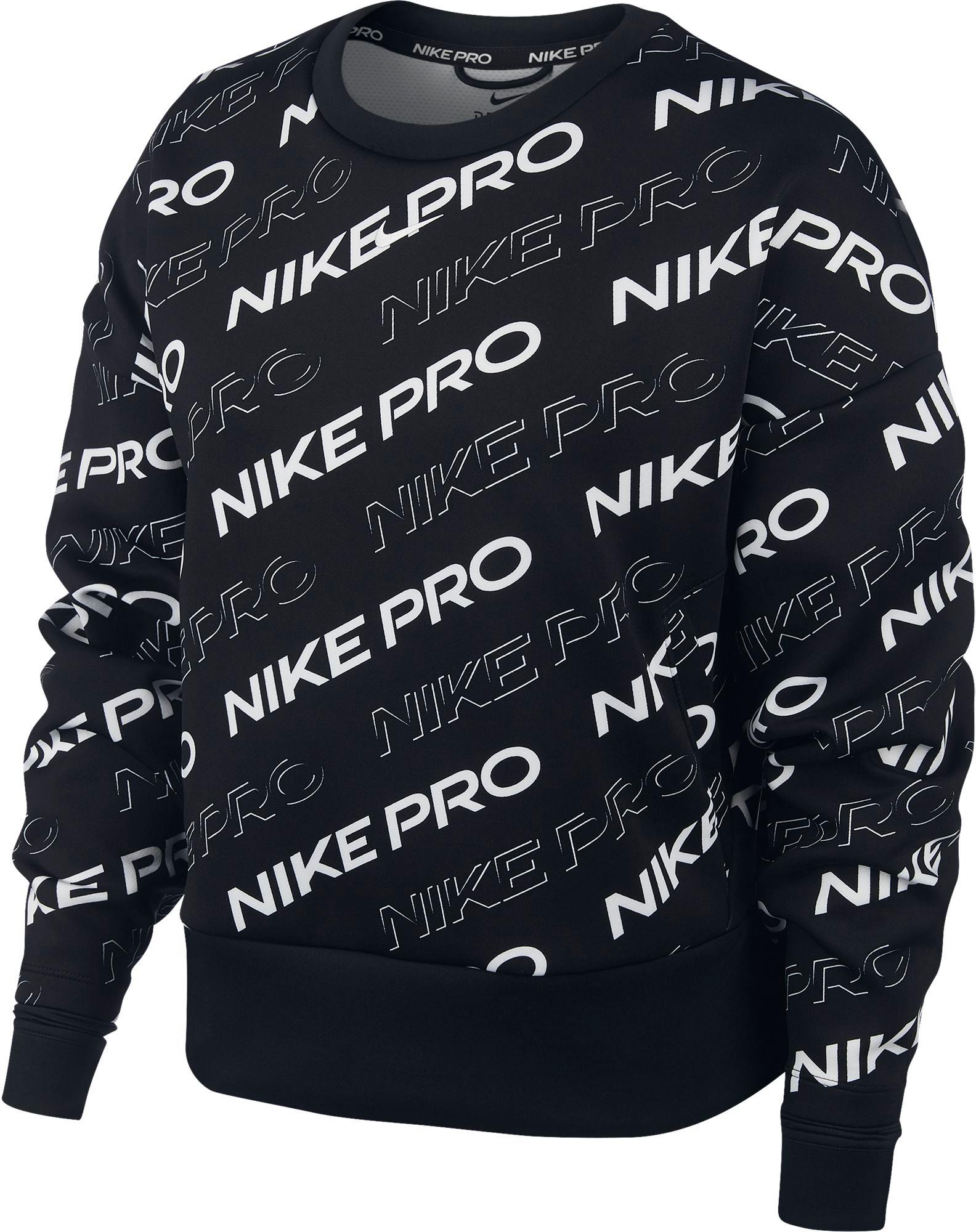 nike pro pullover