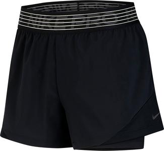 Nike Funktionsshorts Damen black-black-thunder grey
